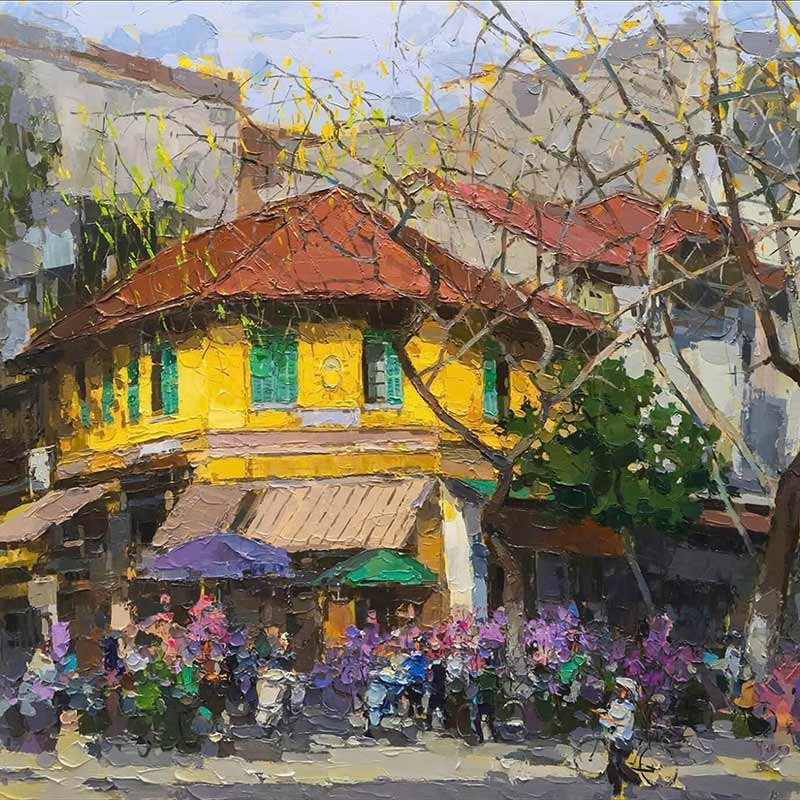Spring Along the Streets by Pham Hoang Minh artist
