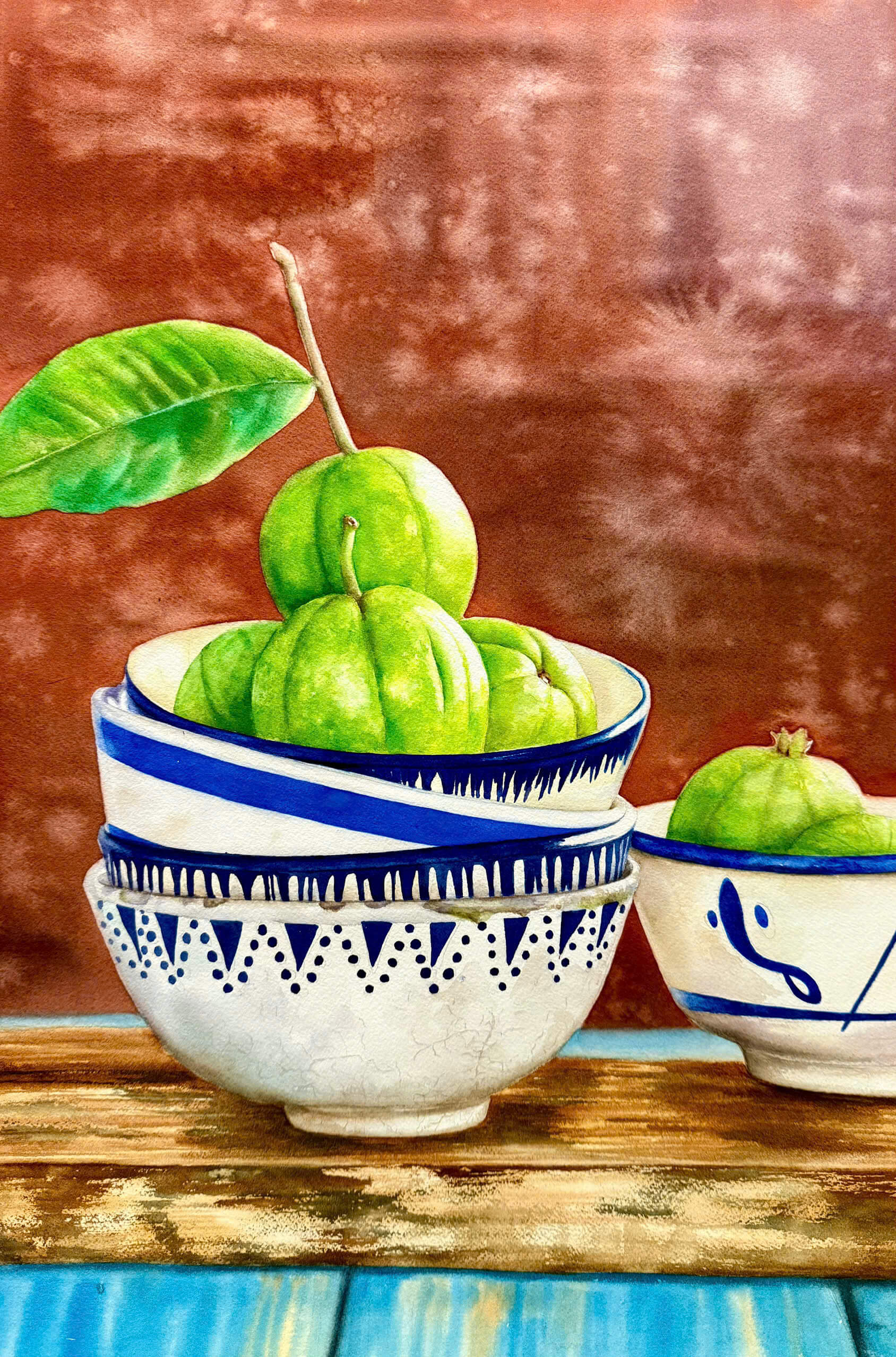 The Taste of Home - Watercolor Painting By Artist Thanh Ha