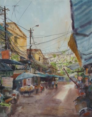 Market Street II - artist Duc Tien