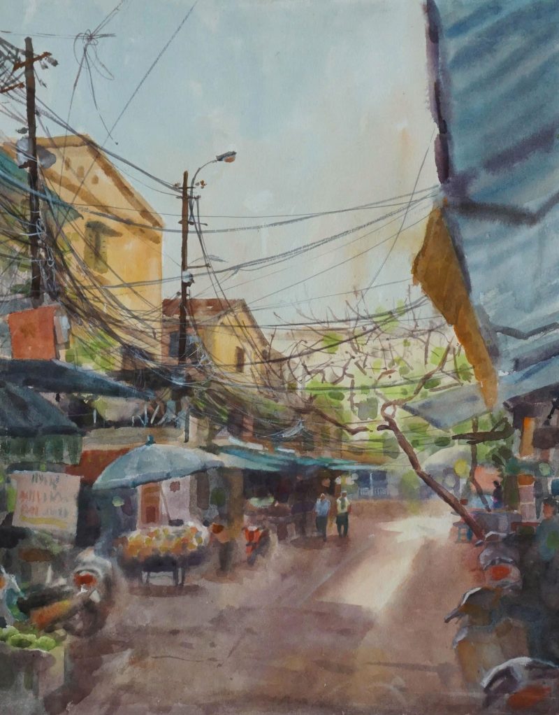 Market Street II - artist Duc Tien