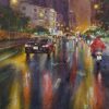 Rainy Street - Artist Duc Tien
