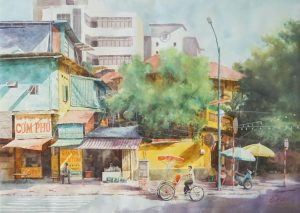 Noonday Streets - Artist Duc Tien