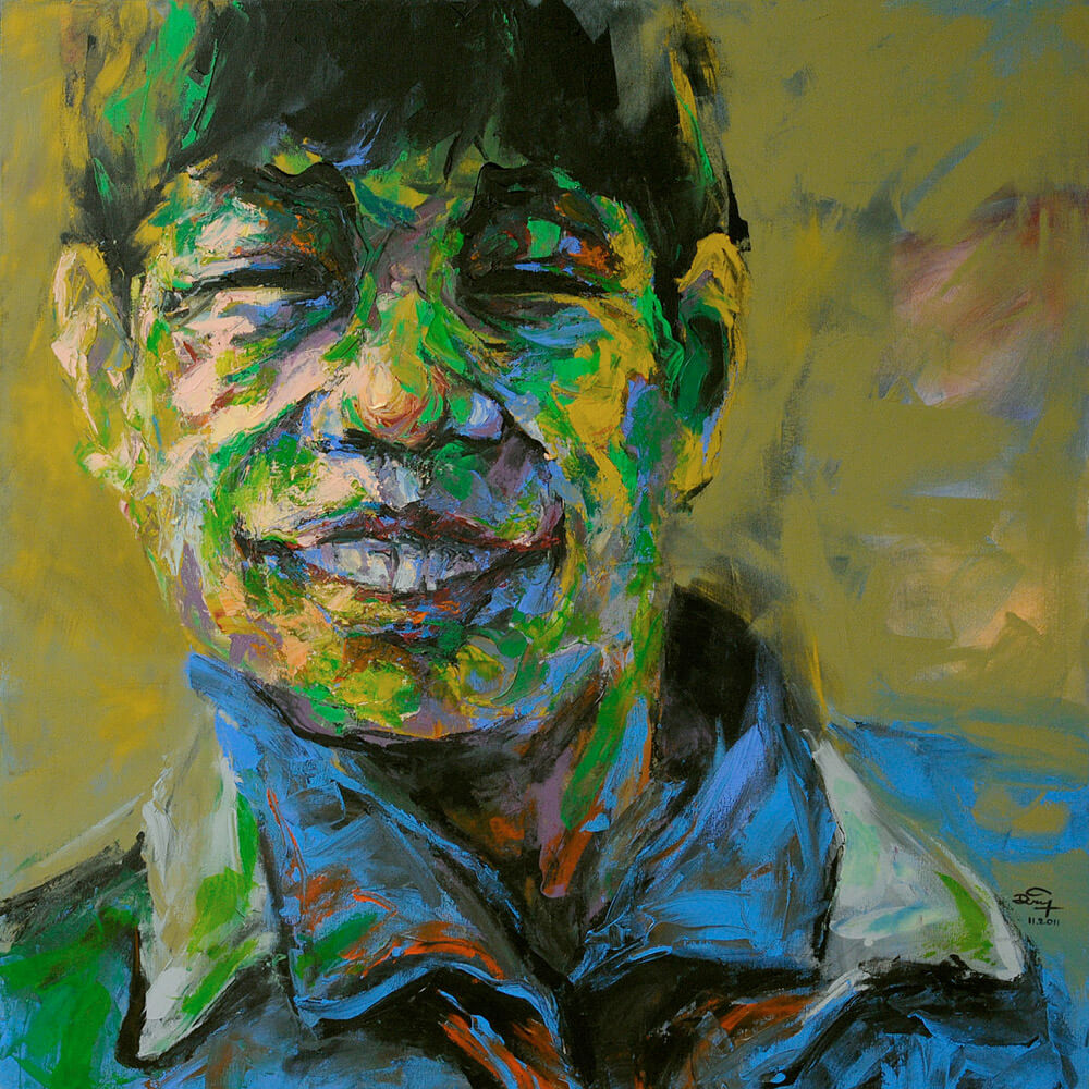 Portrait-03, Vietnam Art Paintings