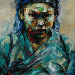 Portrait 22, Vietnam Art Paintings