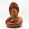 Powerful Snake III - Vietnamese Lacquer Artwork by Artist Nguyen Tan Phat