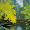 Going To The Fields Vietnamese Oil Painting by Artist Dang Dinh Ngo