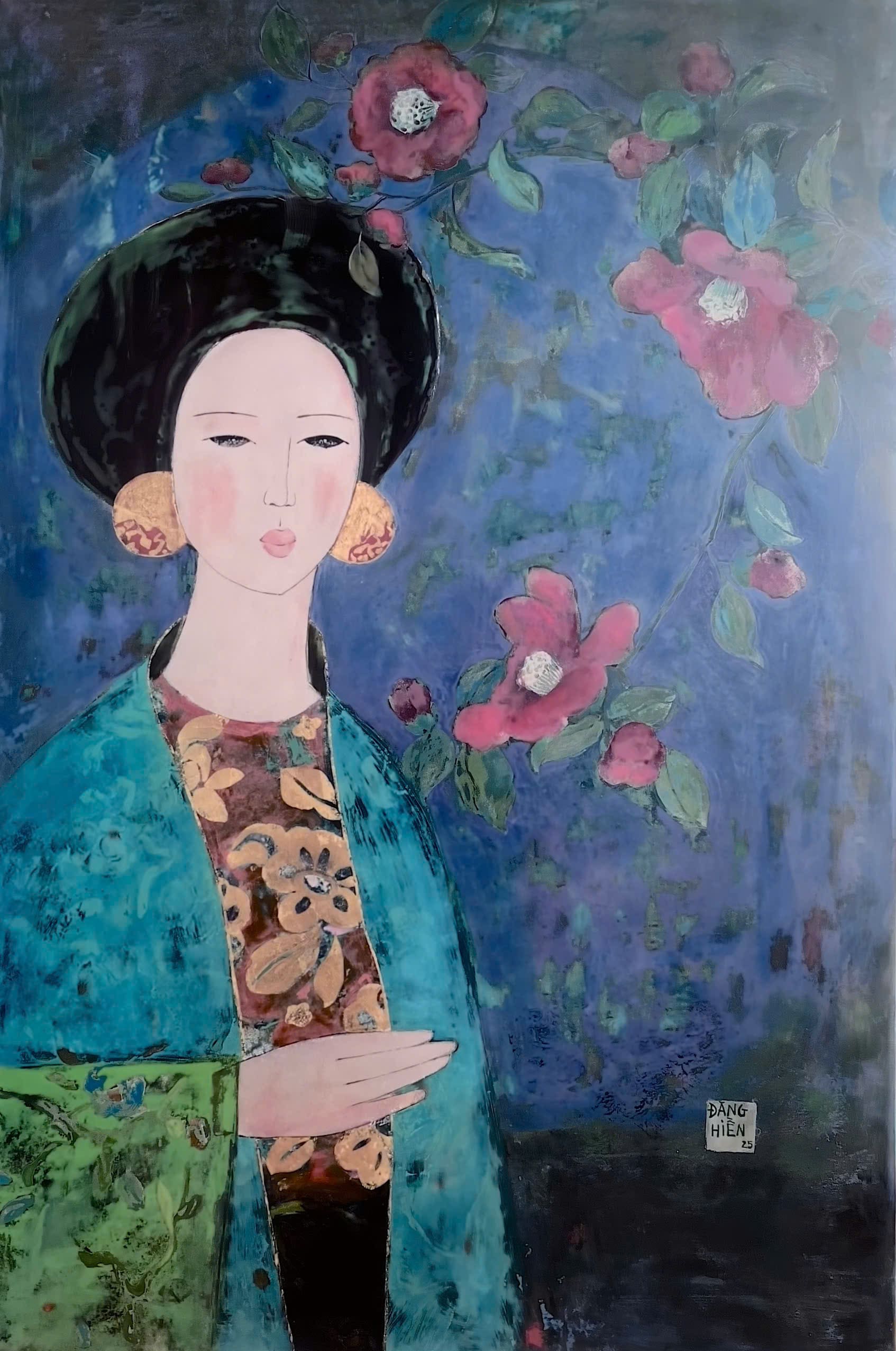 Red Camellia - Dang Hien