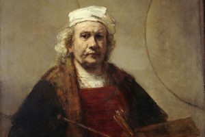 Rembrandt Self-portrait vietnamese artworks