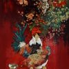 Reunion - Vietnamese Lacquer Painting by Artist Do Khai