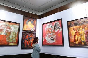 RoK Artists’ Paintings On Display In Hanoi