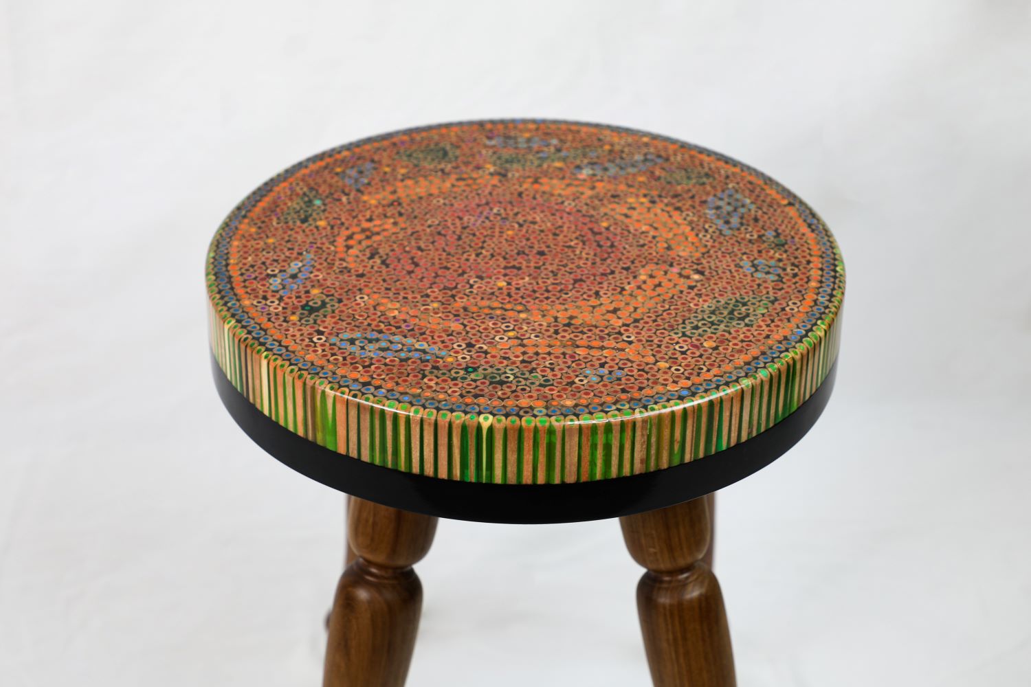 Rose Garden VII Colored-pencil Coffee Table