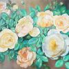 Roses VII - Vietnamese Oil Paintings Flower by Artist An Dang