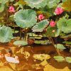 Roving - Vietnamese Lacquer Painting by Artist Nguyen Anh Tuan