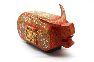 Royal Buffalo - Vietnamese Lacquer Artworks by Artist Nguyen Tan Phat