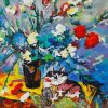 Safe & Sound Spring I - Vietnamese Oil Painting by Artist Le Ngoc Ly