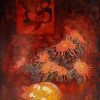 Safe & Sound - Vieteanamese Lacquer Painting by Artist Hoang Dang Khoa