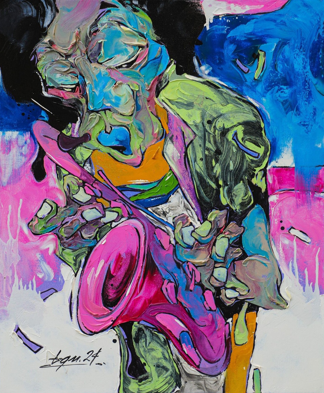 Saxophone - Artist La Ba Quan