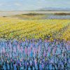 Season of Blooming Flowers - Vietnamese Oil Painting by Artist Dang Dinh Ngo