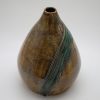 Silk Vase - Vietnamese Ceramic Artwork by Artist Nguyen Thu Thuy