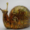 Snail VI - Vietnamese Lacquer Artwork by Artist Nguyen Tan Phat