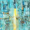 Splendid Street VIII - Vietnamese Oil Painting by Artist Nguyen Phan Bach