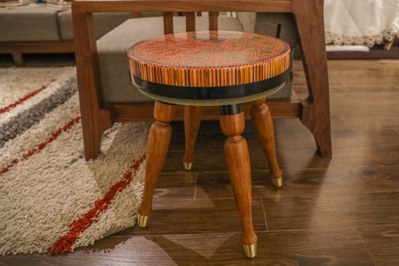 Spring Buds V Colored-pencil Coffee Table