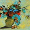 Still Life - Vietnamese Oil Painting by Artist Dang Dinh Ngo