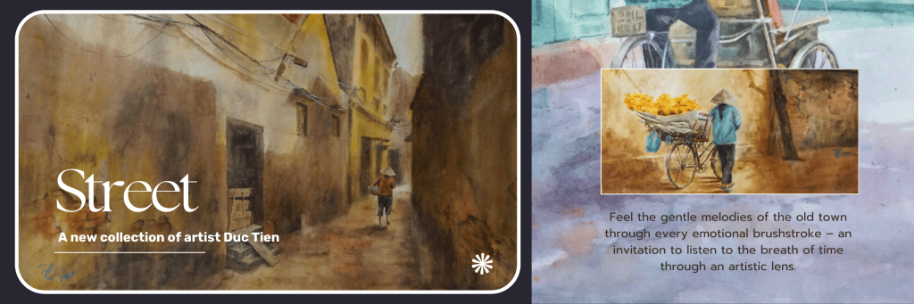 Street - A new collection of artist Duc Tien