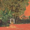 Suc Van Gate - Lacquer Painting by Artist Chu Viet Cuong
