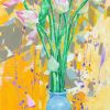 Summer Color 10 - Vietnamese Oil Paintings Flower by Artist Dinh Dong