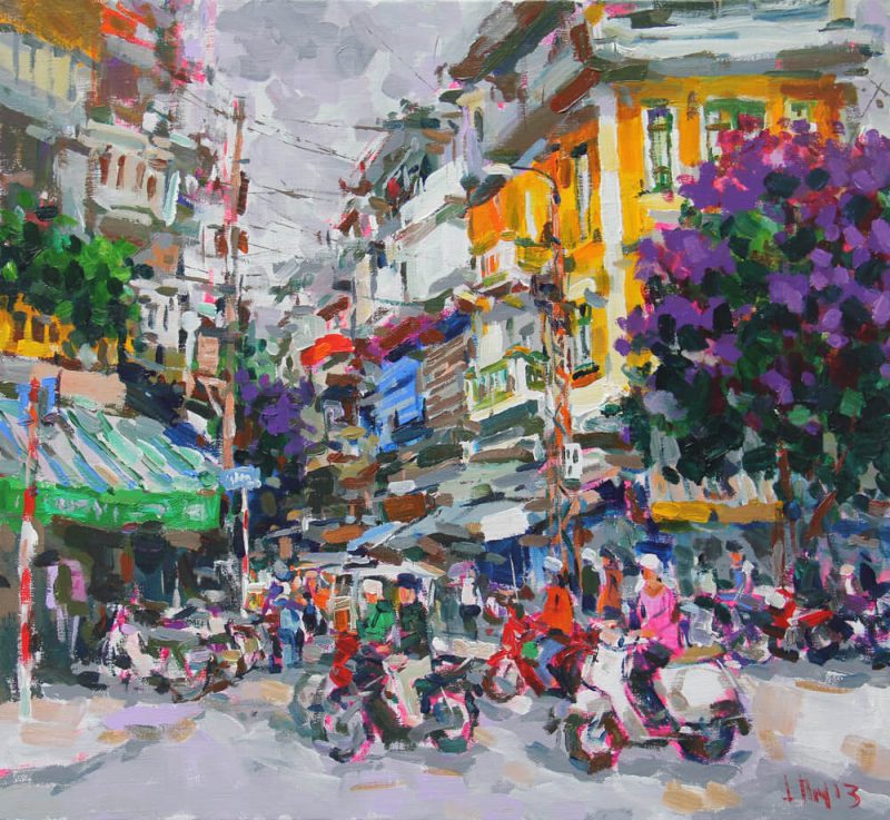 Summer comming 1, Vietnam Paintings