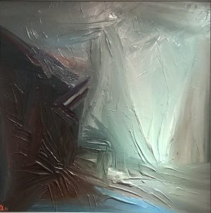 That Place is The Light III - acrylic on canvas paintings by vietnamese artist