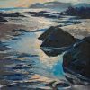 The Dawn at Con Son - Vietnamese Oil Painting by Artist Minh Chinh