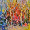 The End of Winter - Vietnamese Oil Painting by Artist Danh Cuong