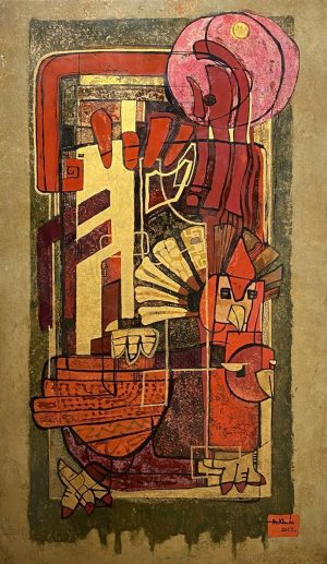 The Ensemble - Vietnamese Lacquer Paintings by Artist Do Khai