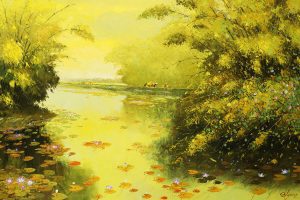 The Homeland - oil paintings of vietnamese artist