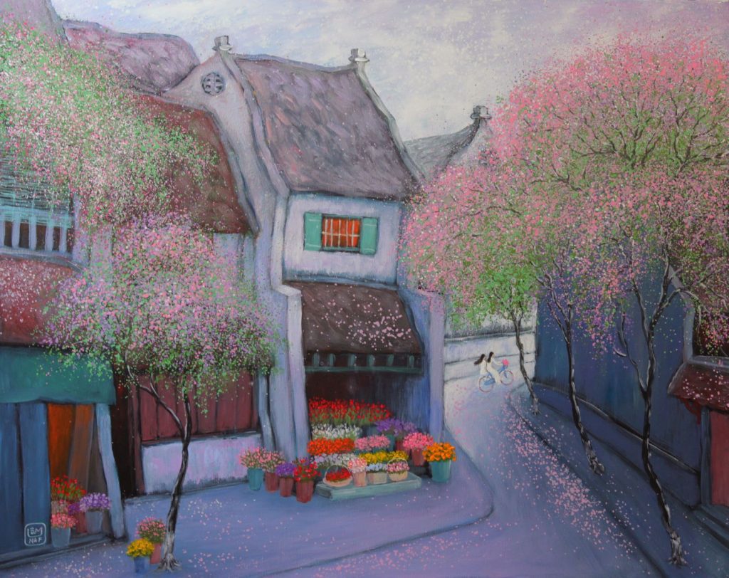 Artist Nguyen Lam - Artworks & Art Career - Nguyen Art Gallery