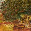 The Path of Literary Brilliance - Lacquer Painting by Artist Giap Van Tuan