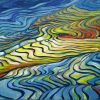 The Rice Terrace - Vietnamese Oil Painting by Artist Minh Chinh