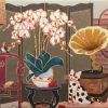 The Sound of Spring - Vietnamese Oil Painting by Artist Khong Do Duy