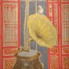 The Sound of Spring - Vietnamese Oil Painting by Artist Khong Do Duy