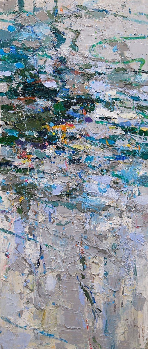 The Sound of Wind III - Vietnamese Oil Painting by Artist Danh Cuong