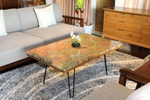 The Wildflowers Colored Pencil Coffee Table