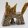 Thousand-mile Horse III - Vietnamese Lacquer Artworks by Artist Nguyen Tan Phat