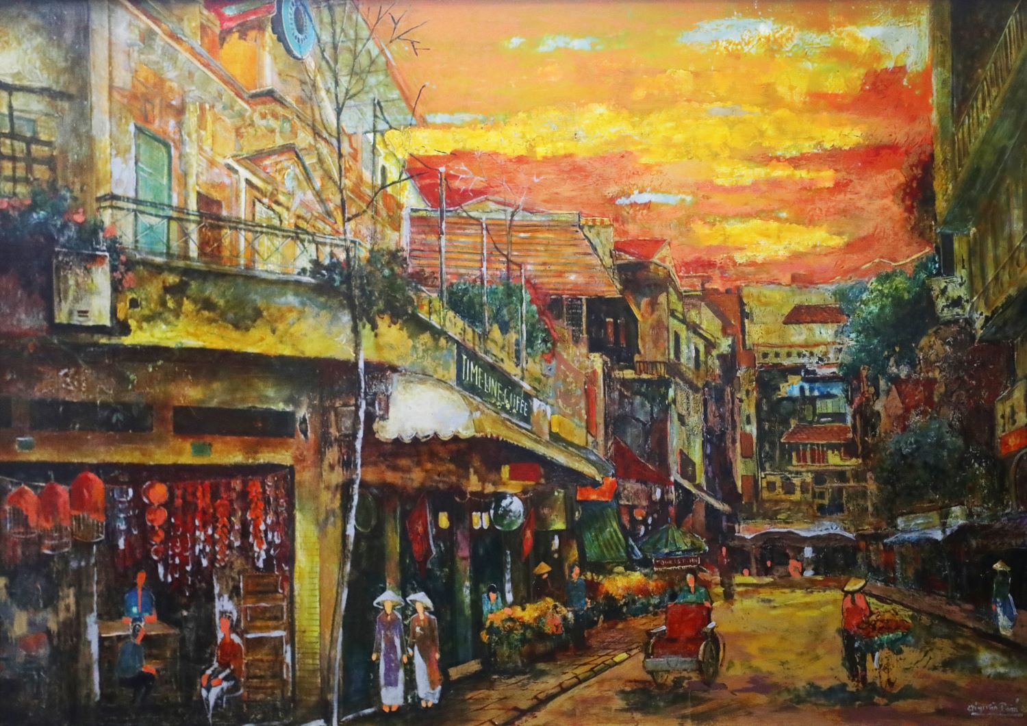 Timeline - Vietnamese Lacquer Paintings by Artist Giap Tuan