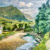 Northwest Rhapsody - Vietnamese Oil Painting by Artist Tran Nam