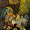 Home Nest Home Nest- Vietnamese Lacquer Painting by Artist Do Khai