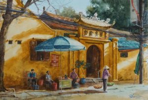 The Wandering Vendor - Artist Duc Tien