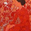 Longin II - Lacquer Painting by Artist Hoang Hoan
