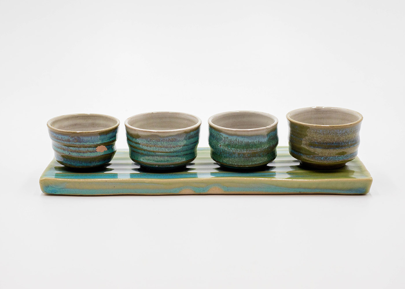 Turquoise Blue Ellery Tea Cup Set